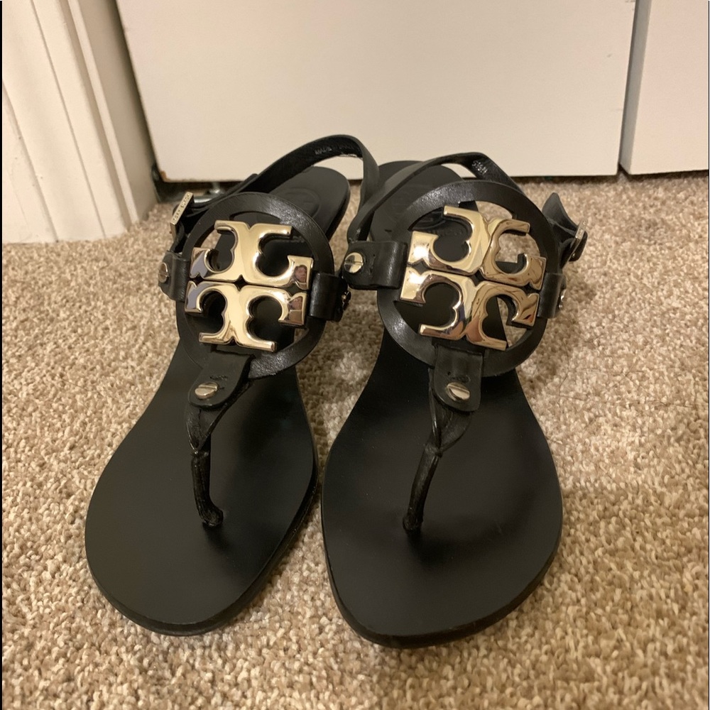 Tory Burch black  Sandle size 5:5
